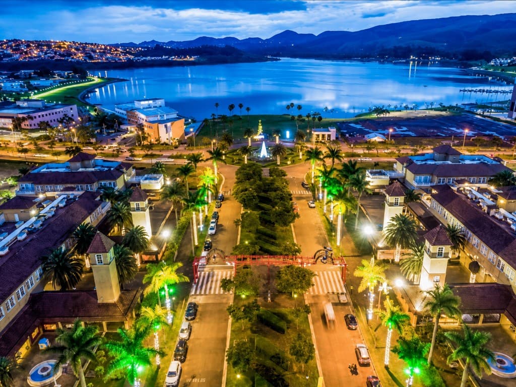 Alphaville Nova Lima à noite